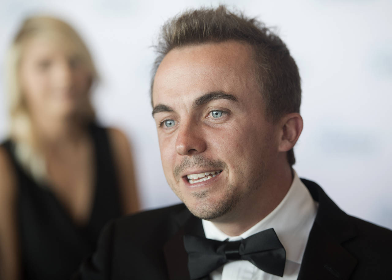 Frankie Muniz, an actor, musician and writer, walks on the red carpet at the River Centre in St. Pa...
