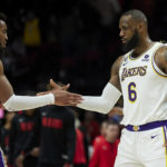 James scores 37, Lakers rally past Trail Blazers 121-112