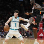 Ball injured again as Hornets get 122-117 win over Rockets