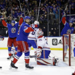 Caufield's 3rd period goal leads Canadiens past Rangers 2-1