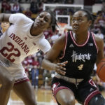 Holmes scores 22, No. 4 Indiana women outlast Nebraska in OT