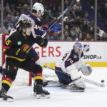 Pettersson scores twice, Canucks beat Blue Jackets 5-2