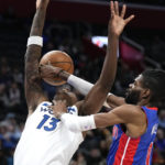 Bey, Bogdanovic lead shorthanded Pistons past Timberwolves