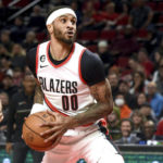 Grant scores 36, Blazers rout Pistons in Payton's debut