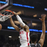 Sabonis nearly has triple-double, Kings top skidding Rockets