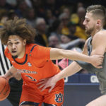 Stevenson's 31 leads West Virginia over No. 15 Auburn