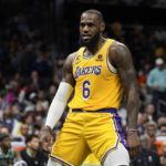James pours in 43 as Lakers hold off Hornets, 121-115