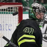 Flames score 4 goals in 2nd period, hold off Stars 6-5