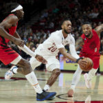 Rubio returns and Cavaliers down struggling Blazers 119-113