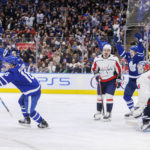 Rielly scores first goal of season, Leafs down Capitals 5-1