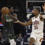 Edwards, bench lift Wolves to 110-102 victory over Cavs