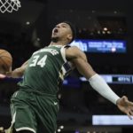 Antetokounmpo has career-high 55 points; Bucks beat Wizards
