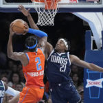 Gilgeous-Alexander scores 33, leads Thunder past Mavericks