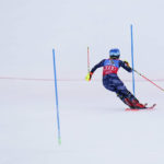 US skier Shiffrin leads slalom in pursuit of record 86th win