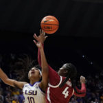 Angel Reese scores 30, unbeaten No. 3 LSU edges Arkansas