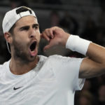 Korda of US stops 2-time Australian Open runner-up Medvedev