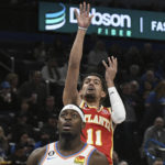 Young's 33 points, 11 assists lead Hawks past Thunder