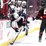 Forsberg makes 22 saves, Senators beat Blue Jackets 4-0
