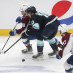 MacKinnon lifts Avalanche past Kraken 2-1 in SO