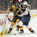 Roy scores twice, Knights hold off banged-up Avalanche 3-2