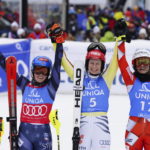 Shiffrin must wait for record win 86 but takes slalom title