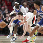 Embiid has 32, 76ers top Blazers 105-95 for 4th straight win