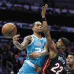 Rozier, Washington help Hornets rally past Heat 122-117