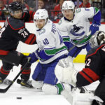 Pettersson scores in shootout, lifts Canucks past Hurricanes