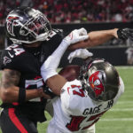 Ridder throws first 2 TD passes as Falcons top Brady, Bucs