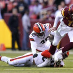 Wentz throws 3 INTs, Commanders blown out 24-10 by Browns