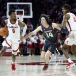 Sherfield scores 30 as Oklahoma beats No. 2 Alabama 93-69