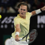 Korda of US stops 2-time Australian Open runner-up Medvedev