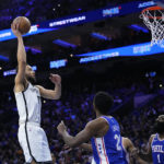 James Harden, Tyrese Maxey lead 76ers past Nets, 137-133