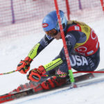 Shiffrin leads 1st run; can add to her World Cup record