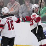 Hughes scores winner in OT to lead Devils past Stars 3-2