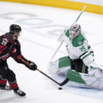 Hurricanes top Stars in OT to win matchup of 1st-place teams