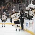 Sizzling Pastrnak's hat trick sends Bruins past Ducks, 7-1