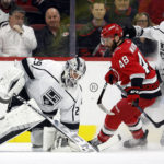 Aho scores on power play in OT, Hurricanes rally past Kings