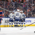 Hyman scores twice as streaking Oilers beat Lightning 5-3