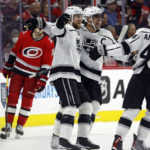 Aho scores on power play in OT, Hurricanes rally past Kings