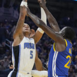 Banchero, Franz Wagner lead Magic past undermanned Warriors