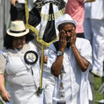 Fans mourn Pelé at public viewing in Brazil stadium