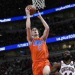 Giddey scores 25, leads Thunder to 124-110 win over Bulls