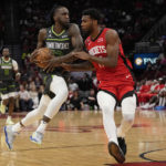 Russell, Edwards help Timberwolves beat Rockets 104-96