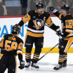 Couture leads Sharks past Penguins 6-4 to end four-game skid