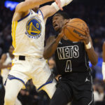 O'Neale's late 3-pointer lifts Nets past Warriors 120-116
