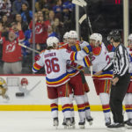 Devils rally from 2 down, beat Rangers on Severson's OT goal