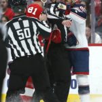 Laine has 10th hat trick, Blue Jackets end road skid