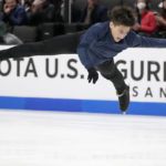 Ilia Malinin wins 1st U.S. men's skating title, Brown 2nd