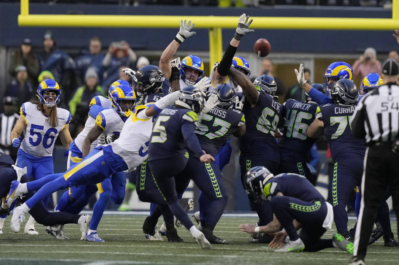 Seahawks Jason Myers...